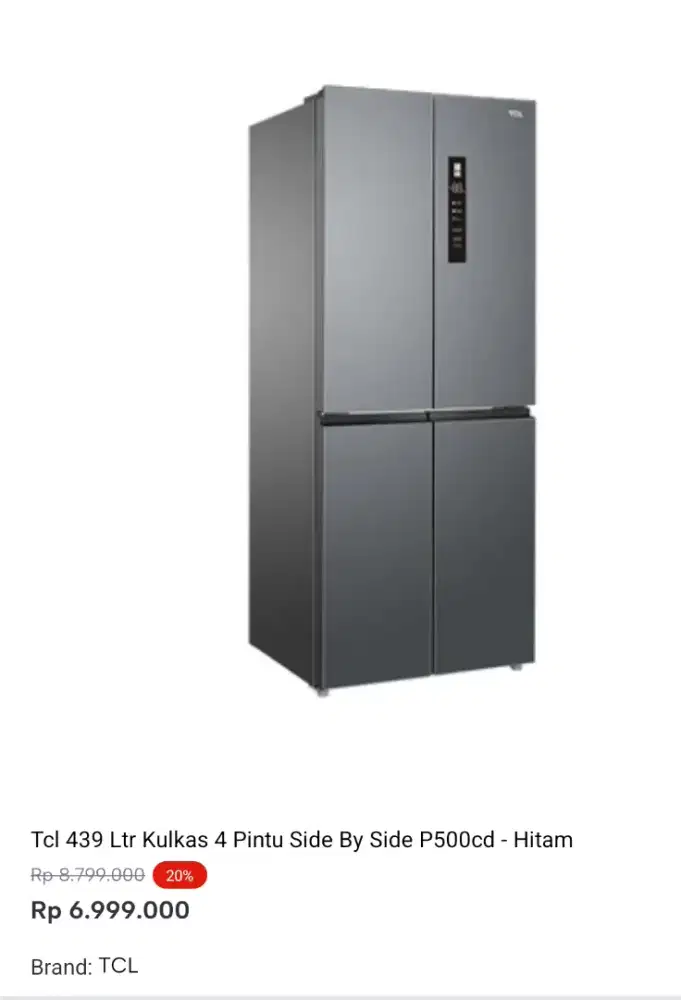 kulkas promo bisa cicilan syarat ktp tanpa dp bayar bulan depan