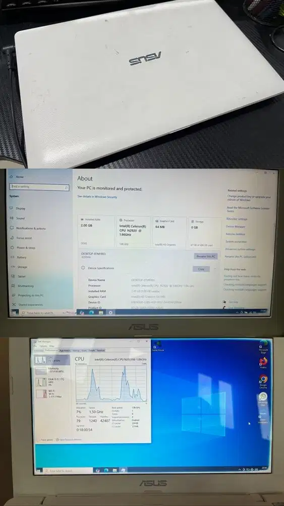 DIJUAL ASUS NOTEBOOK