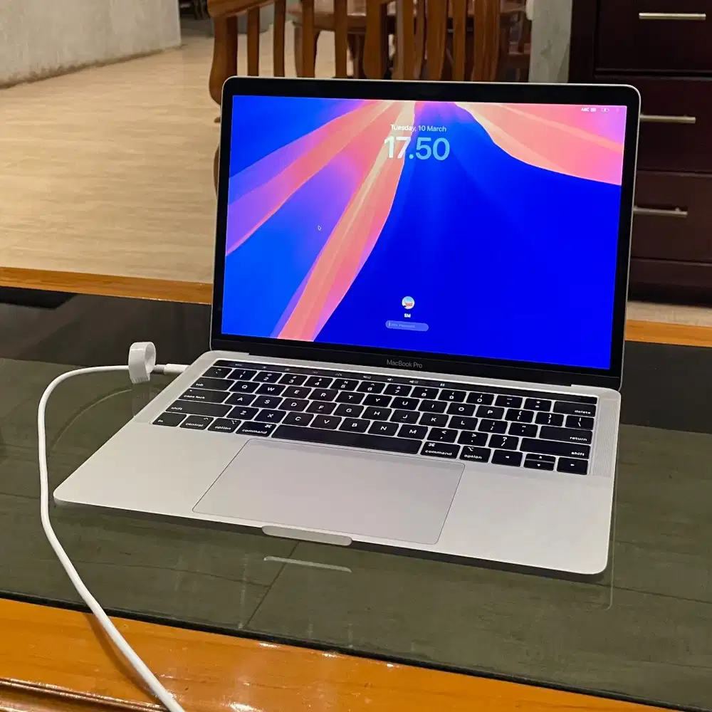 MACBOOK PRO 13 INCH 2019 i5 RAM 8GB SSD 256GB WARNA SILVER