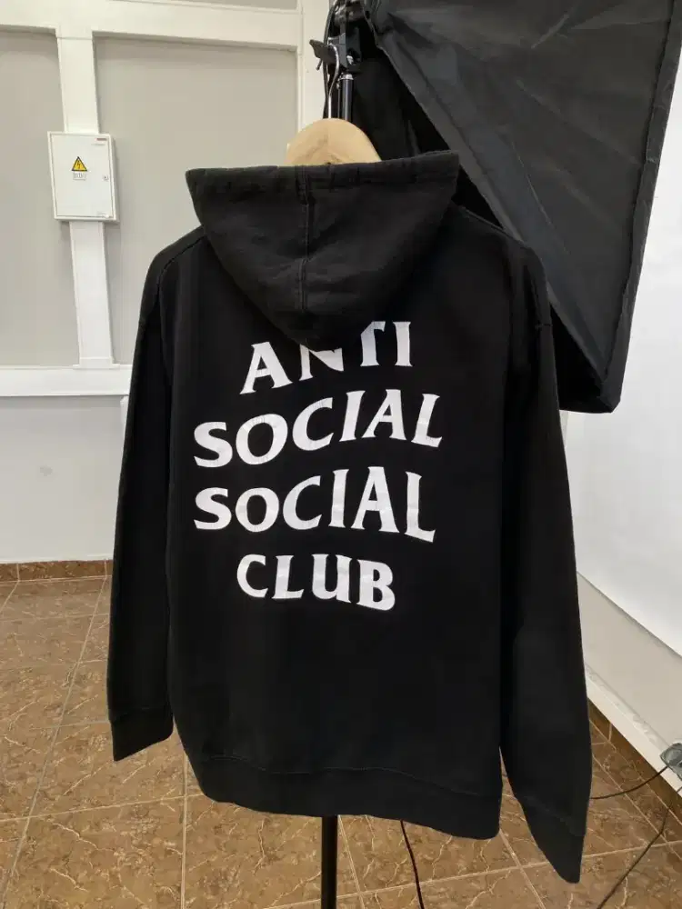 Jaket HD ASSC hitam ukuran M