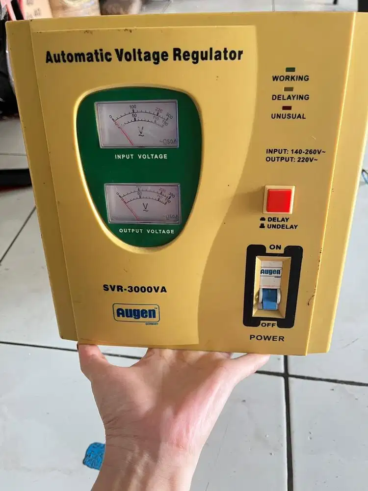 Stabilizer Augen 3000Va Stavol Automatic Voltage Regulator
