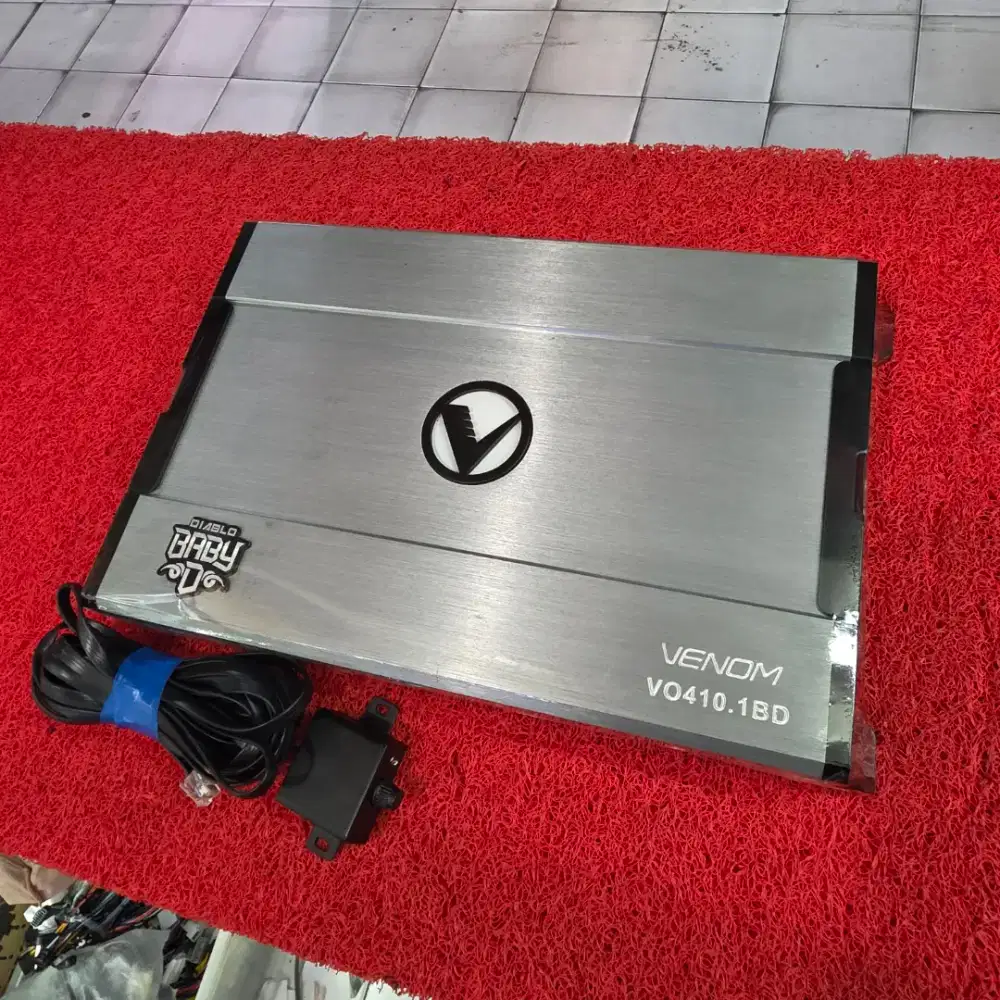 Power Monoblock VENOM DIABLO BABY VO410.1BD Class D Monoblock VENOM