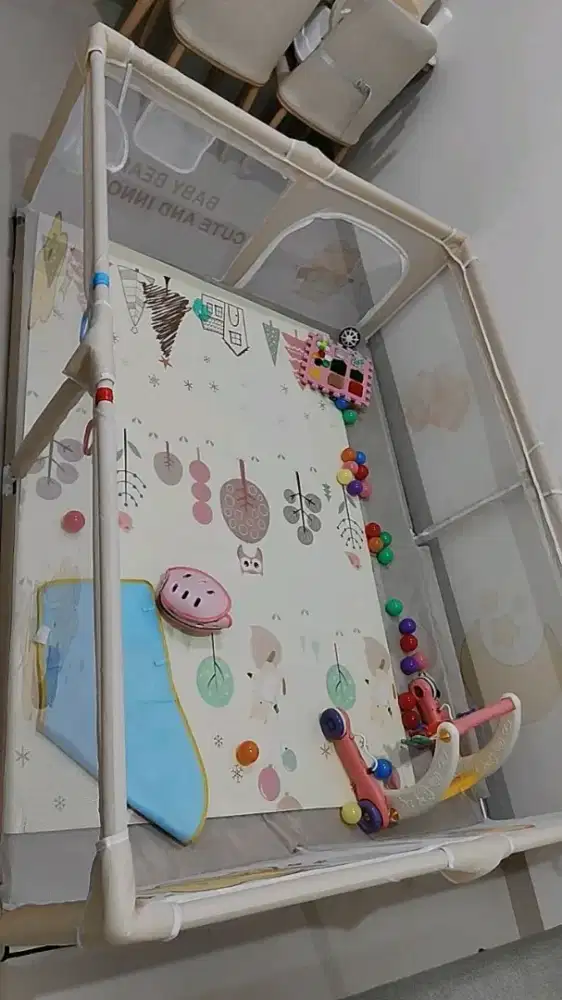 Playpen Fence pagar pembatas bermain bayi ukuran 150 x 200