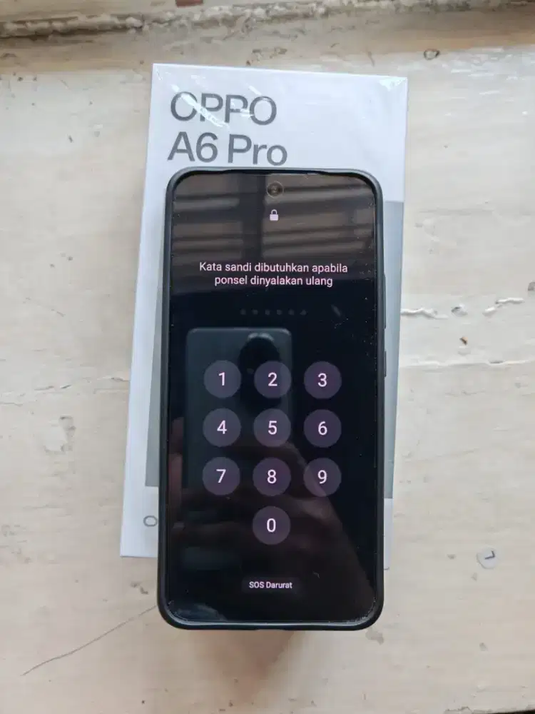 Jual murah oppo a6 pro lHp beli hanya di buka saja tidak di pakai