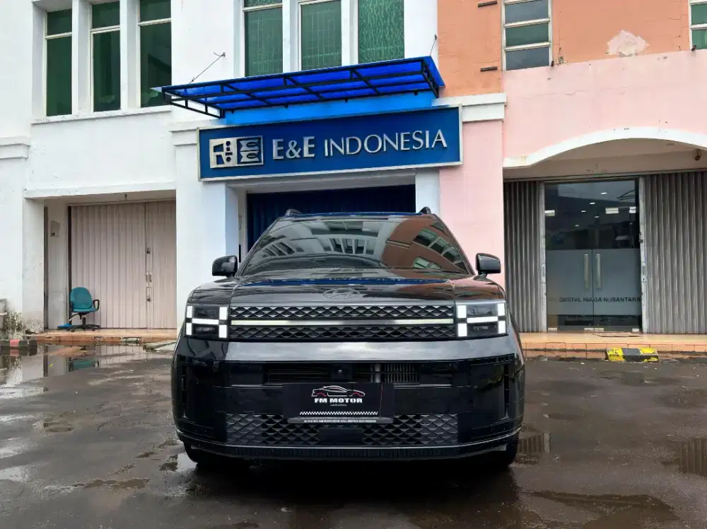 Hyundai SANTA FE Hybrid Callygraphy 2024 AT, Km 9Ribu, Pajak Panjang