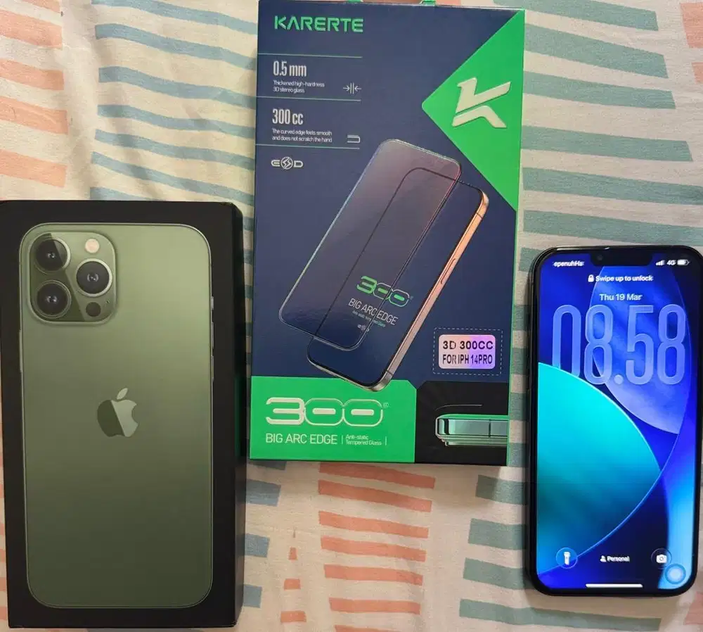 Iphone Ori 13 pro max alpine green 256gb