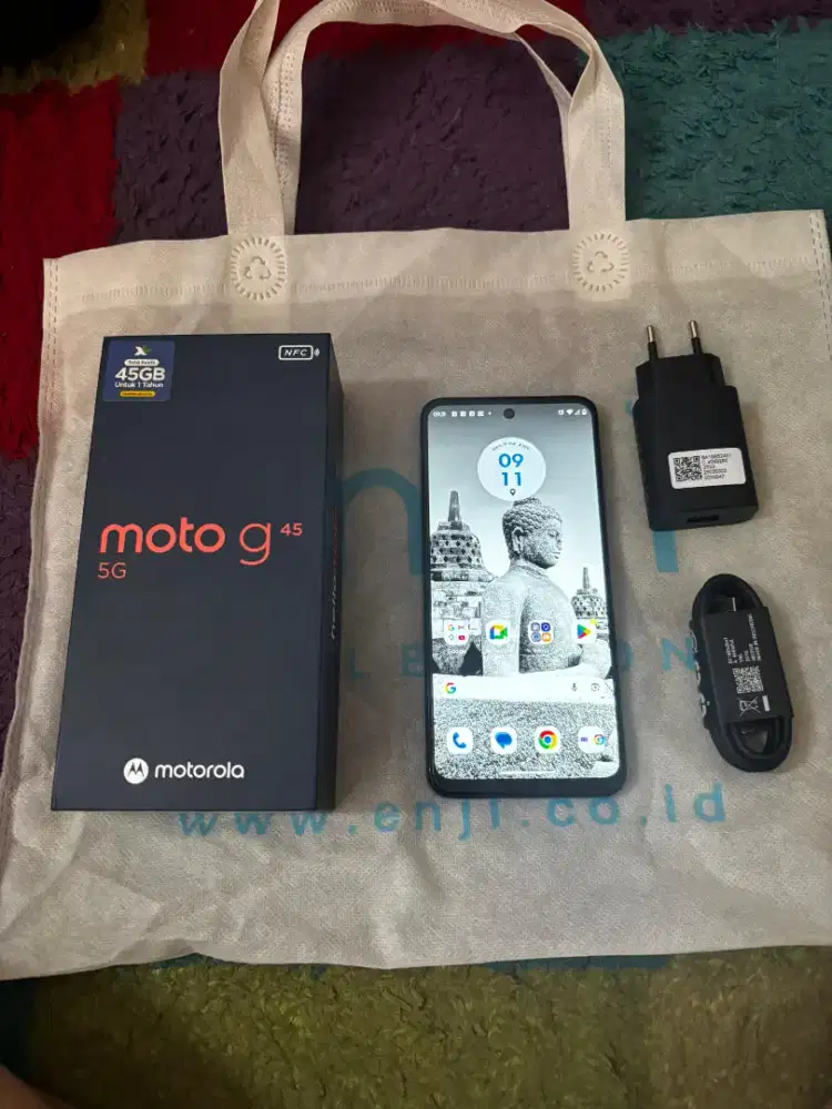 Motorola Moto g45 8/256gb fullset mulus jarang dipakai
