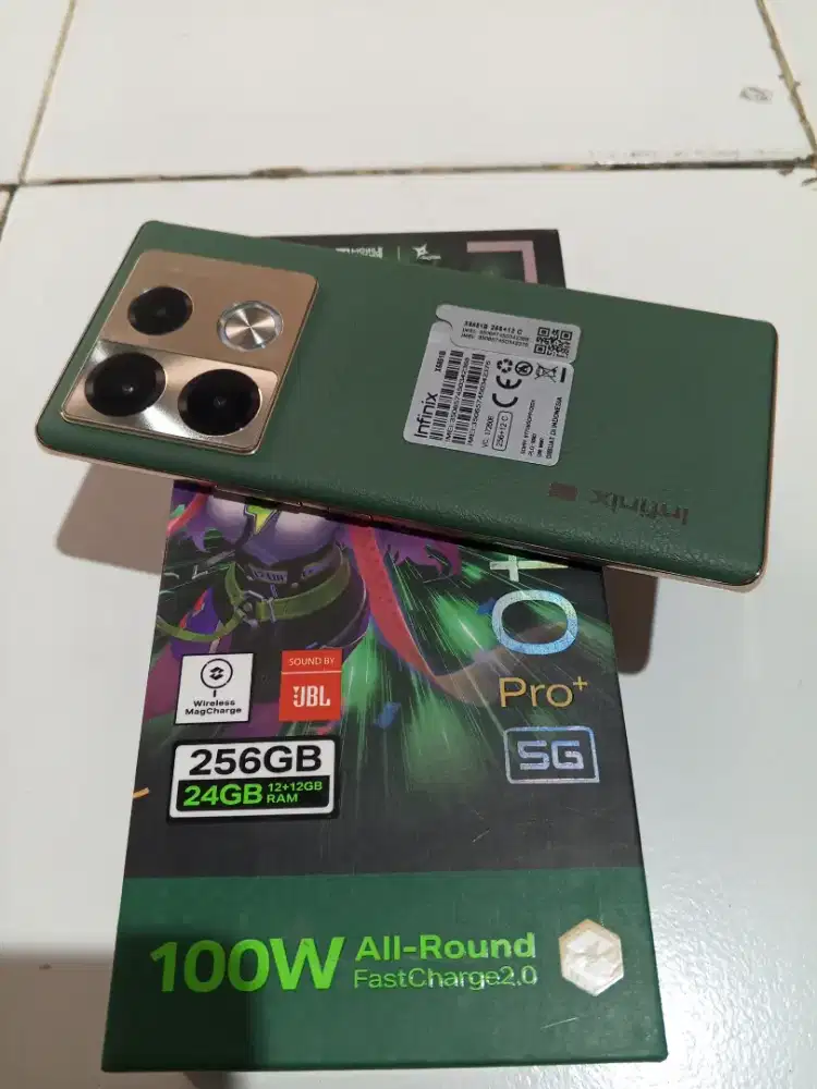 Infinix note 40 pro plus 5G 12+12/256