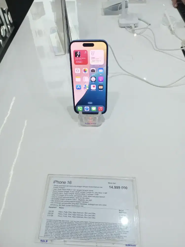 Cicilan bunga 0% dan gratis 2 bulan angsuran iPhone 16 series tanpa DP