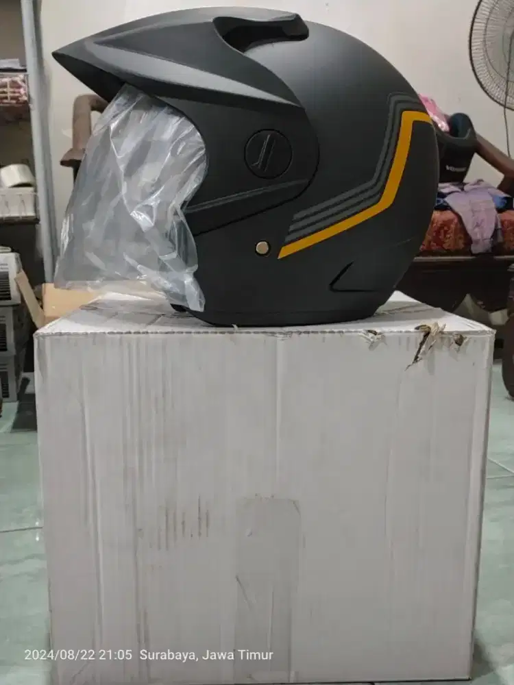 Helm Honda Blue V2 (Free Ongkir)