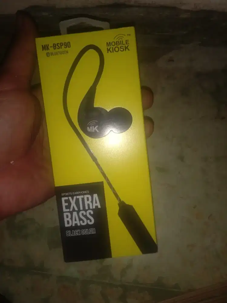 MOBILE KIOSK WIRELESS Bluetooth V. 5.0. EARPHONE MK-BSP90 (Extra Bass)