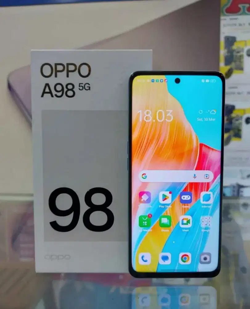 Oppo A98 fullset like new.