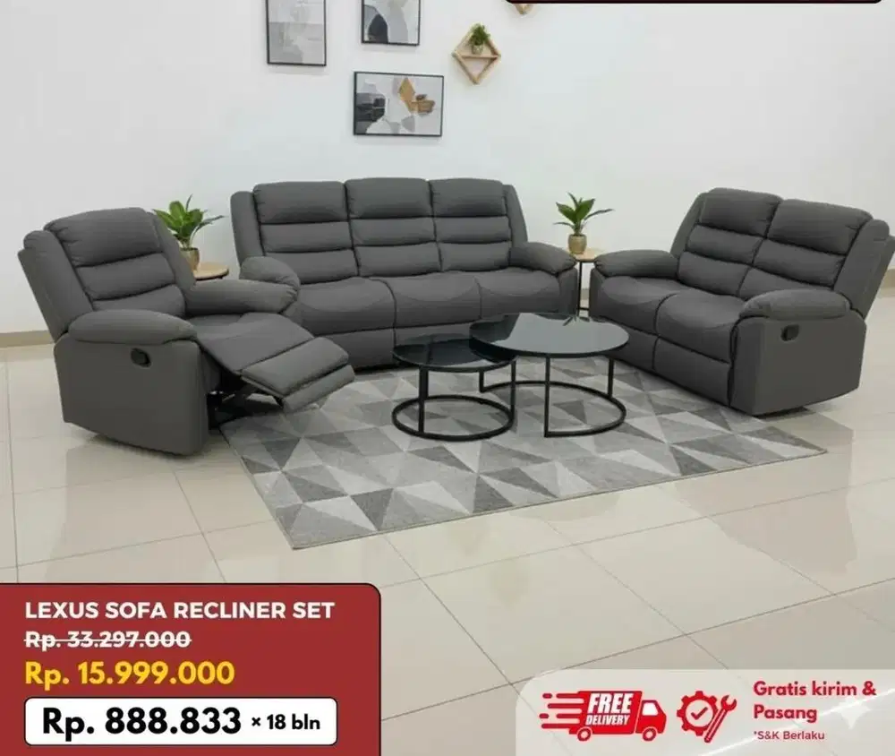 Sofa set lexus promo