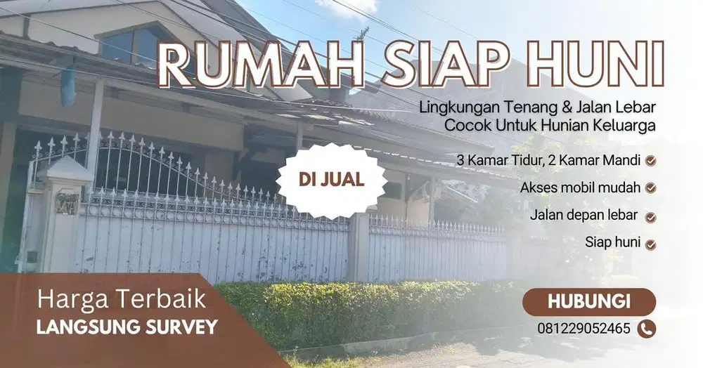 Dijual Rumah Siap Huni