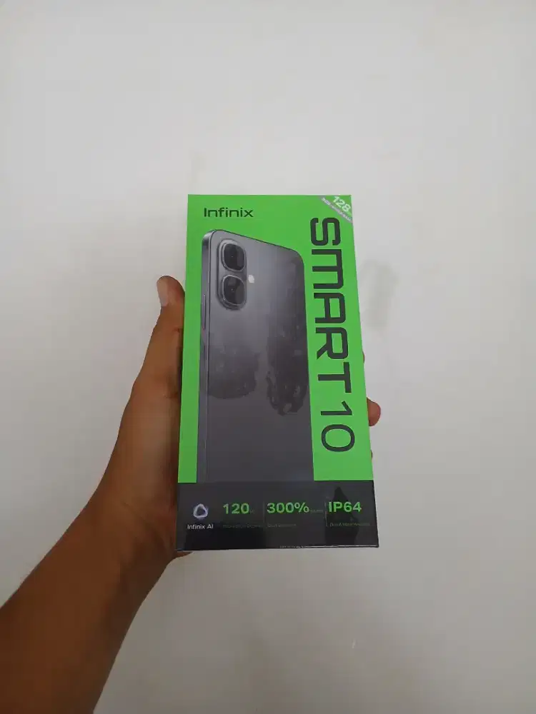 ( Fast respon WA ) Infinix Smart 10 4+4/128 Garansi resmi 1thn