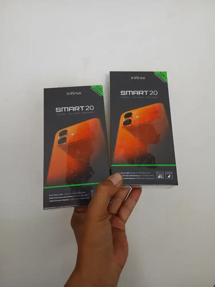 ( fast respon WA ) Infinix Smart 20 4+4/64 Garansi resmi 1thn