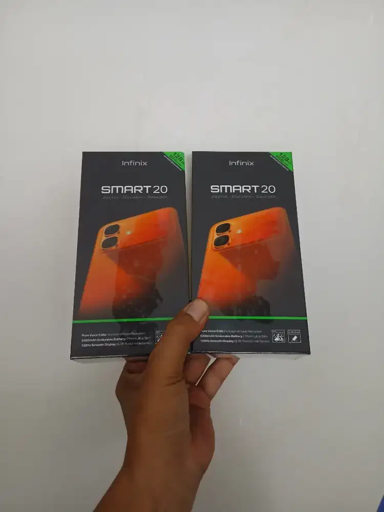 ( fast respon WA ) Infinix Smart 20 4+4/128 Garansi resmi 1thn