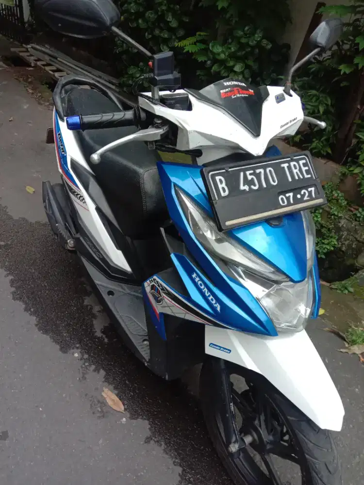 HONDA NEW BEAT ECO 2017 PAJAK HIDUP DKI