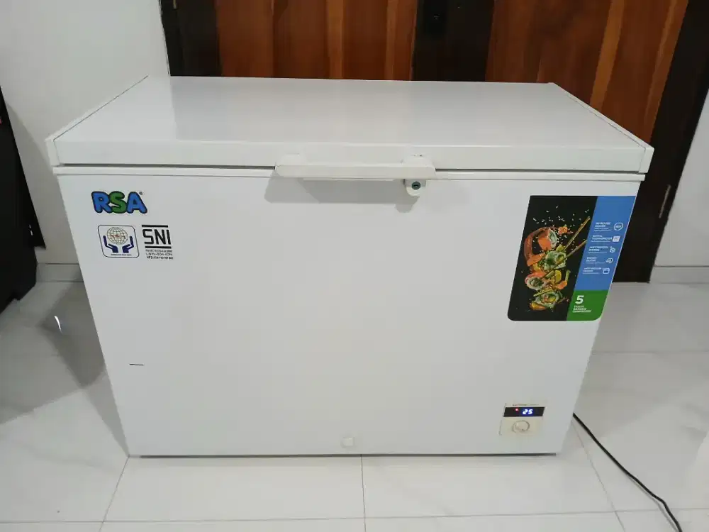 Freezer Box Merk RSA 300 Liter mulus murah bandung