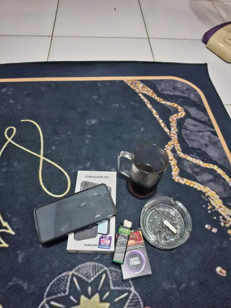 Samsung A55 Fullset Baru buka dus