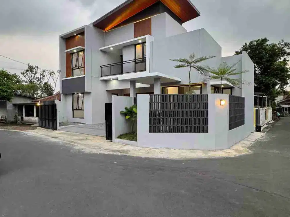 Rumah Hook Mewah Model Tropis Di Tlogoadi Mlati Sleman
