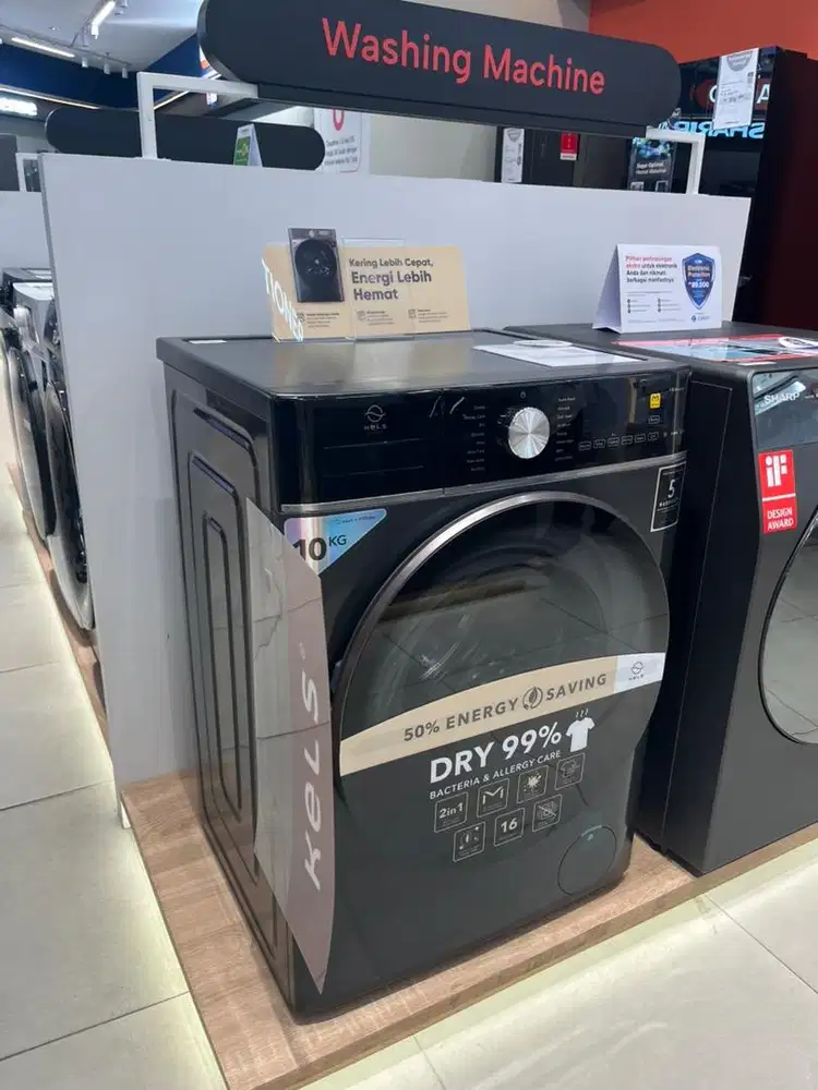 Kels Mesin Cuci FL 10kg