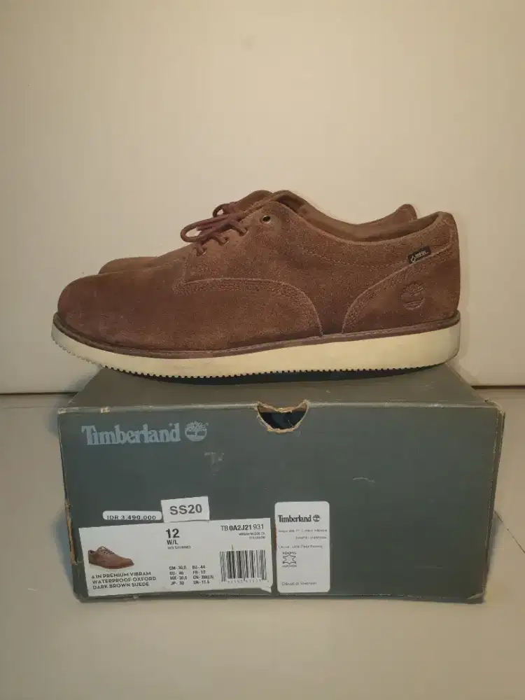 Sepatu Timberland Oxford Vibram Goretex
