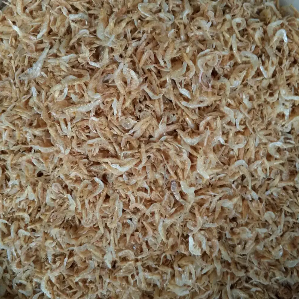 pegawai kios ikan asin