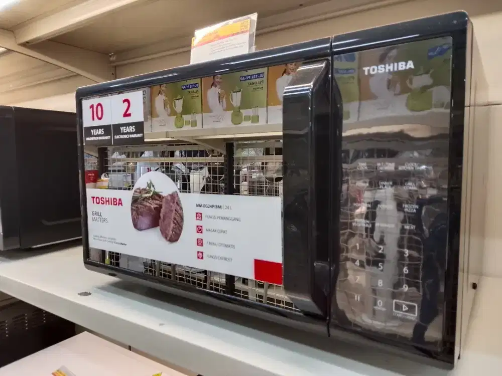 CICILAN MICROWAVE TOSHIBA PAKAI HOME CREDIT