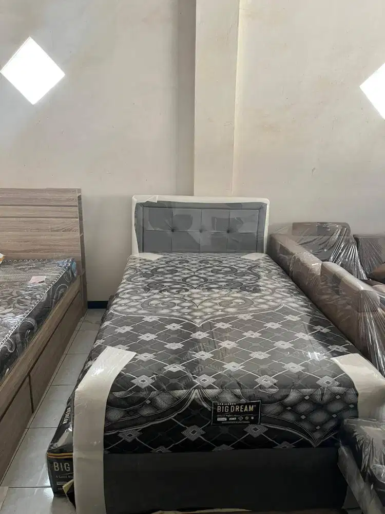 PROMO SALE SPRINGBED SORONG MERK BIGLAND UK 120 GRATIS ANTAR