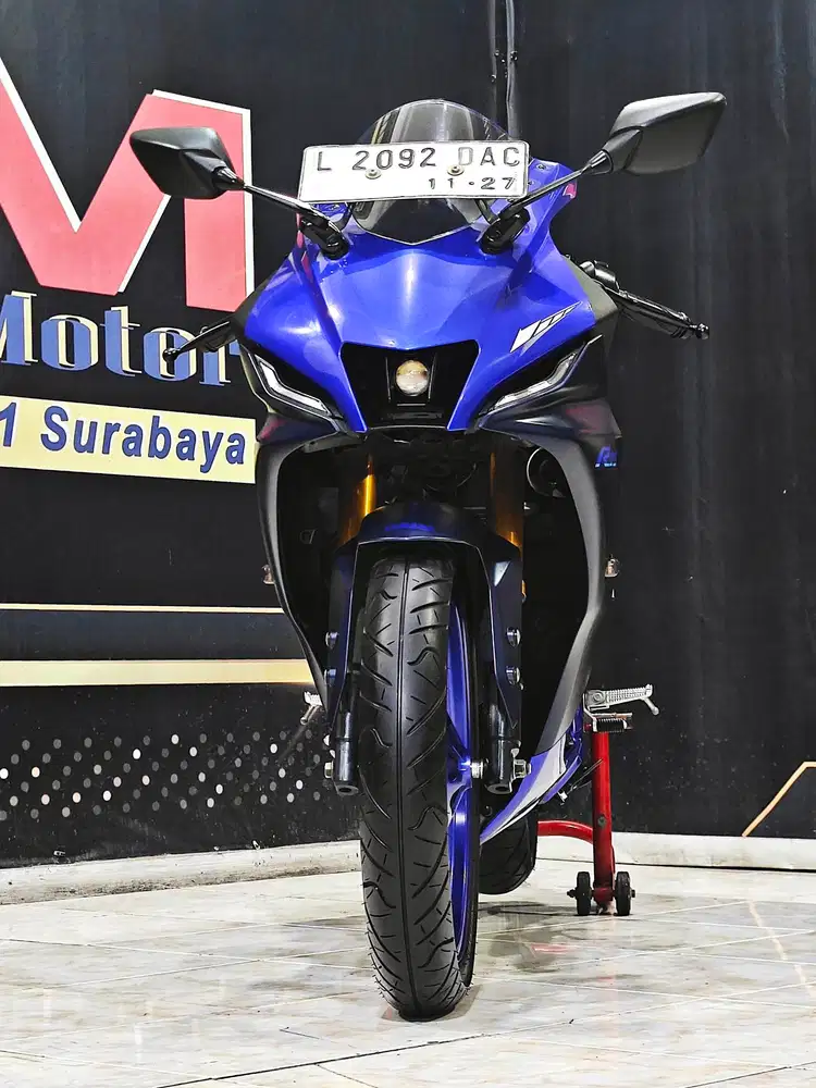 Yamaha R15V4 blue Racing keren odo.9rb perform .Anugerah motor rungkut