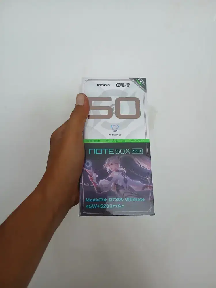 ( Fast respon WA ) Infinix Note 50x 5G 8+8/256 Garansi resmi 1thn