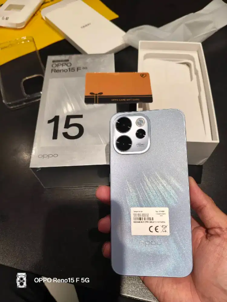 OPPO RENO 15F RAM 16/256 AURORA BLUE