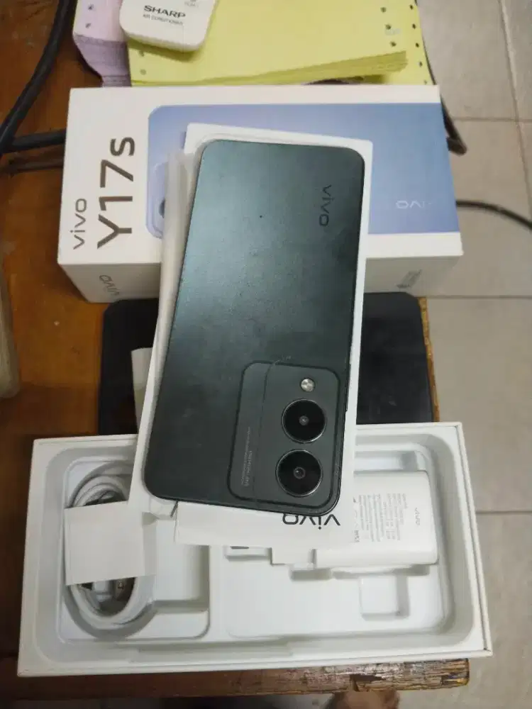 smartphone vivo y17s black 6/128