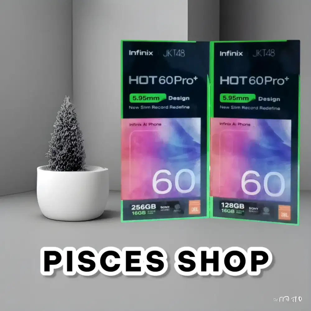 INFINIX HOT 60 PRO+ RAM 8/256 NEW Segel Garansi Resmi 1 Tahun