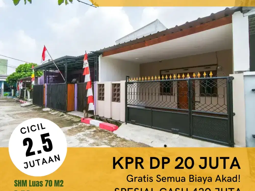 Rumah Siap Huni di Puri Nirwana 3 Dekat Pemda Cibinong Ciicil 2 JUTA-an