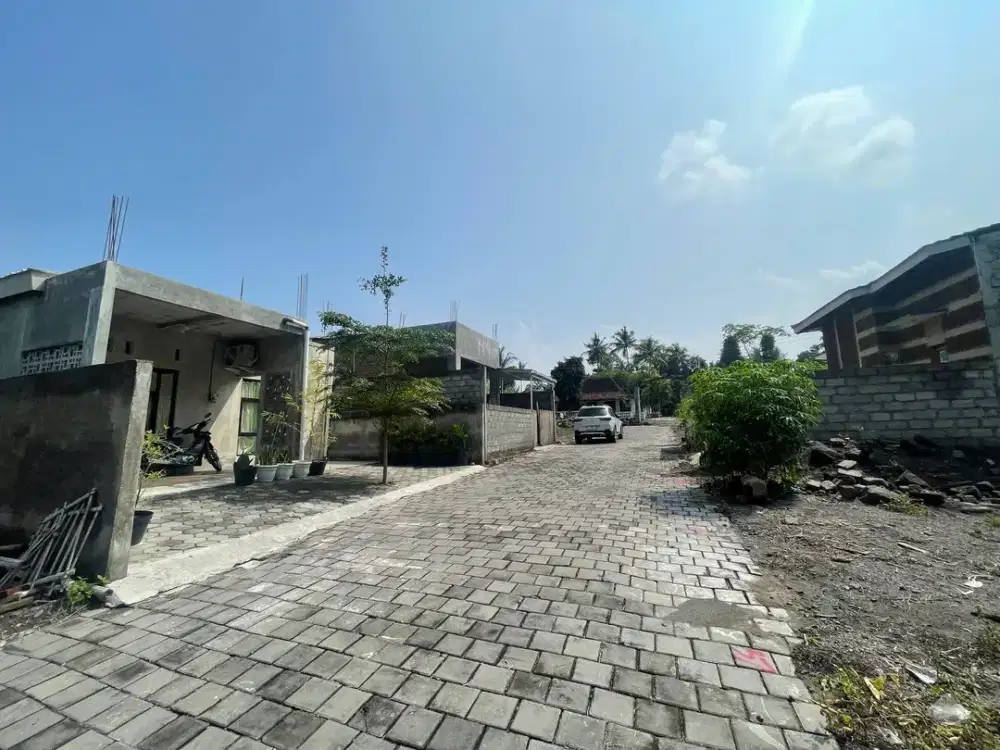 Tanah Hunian Siap AJB Jangkang Sleman, Lingkungan Tertata dan Sejuk