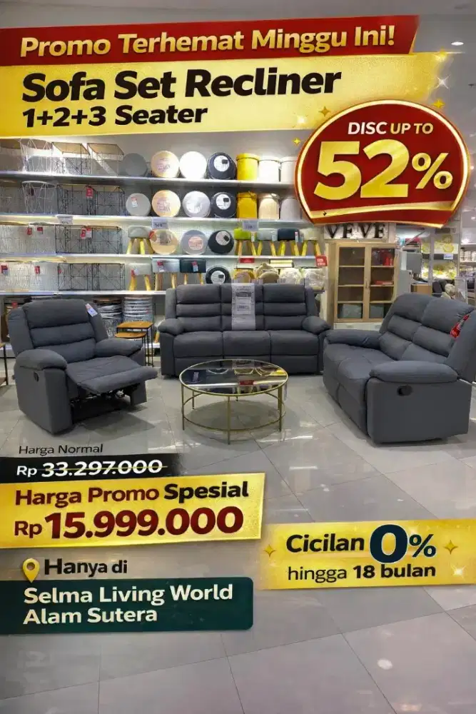 NATHAN SOFA SET