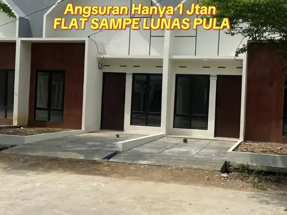 Rumah subsidi angsuran seblak hanya 35 ribu
