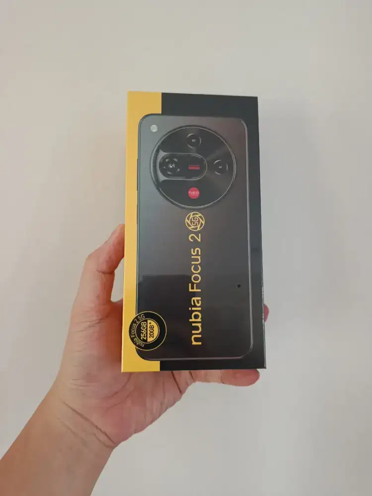 (BARU) Nubia Focus 2 5G 8/256, SEGEL Garansi Resmi, Bisa COD