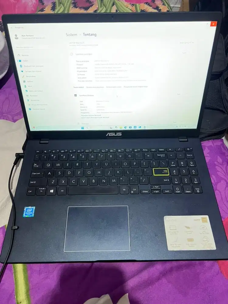 Laptop Asus E510