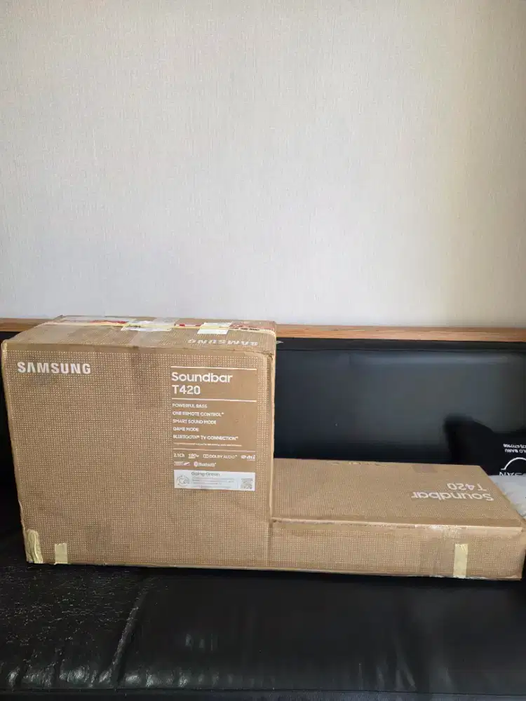 Soundbar samsung hw t420 plus subwoofer likenew resmi 1 bulan pakai