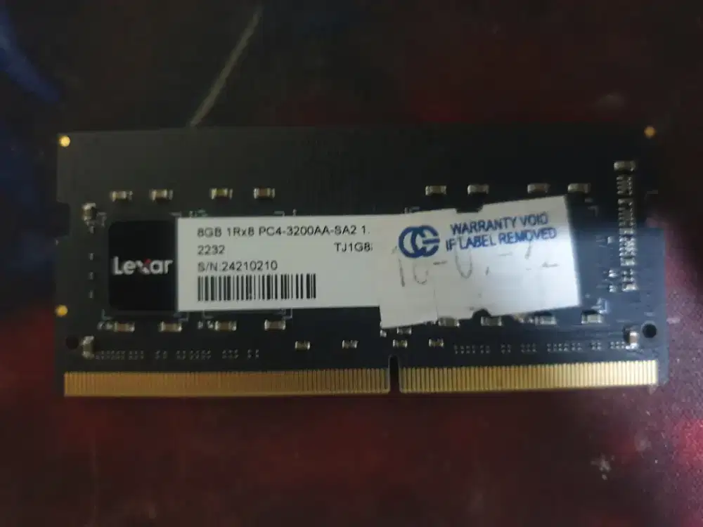 RAM DDR4 8GB 3200Mhz SODIM - LEXAR