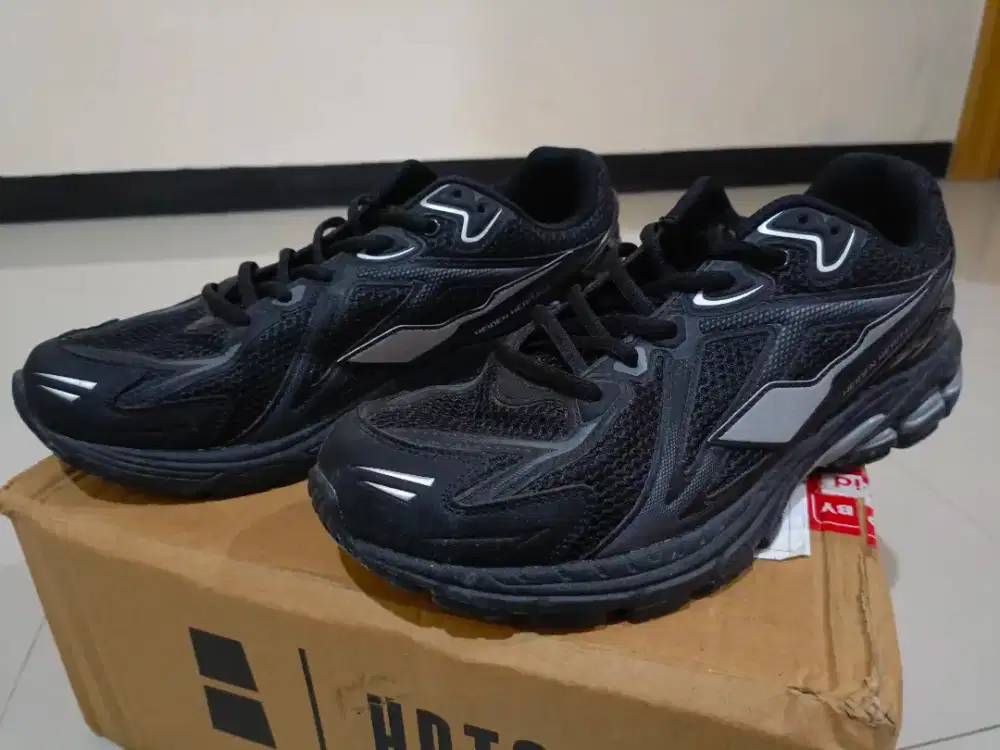 Dijual Sepatu Heiden Heritage RX 1331 Full Black size 45 Insole 29 cm