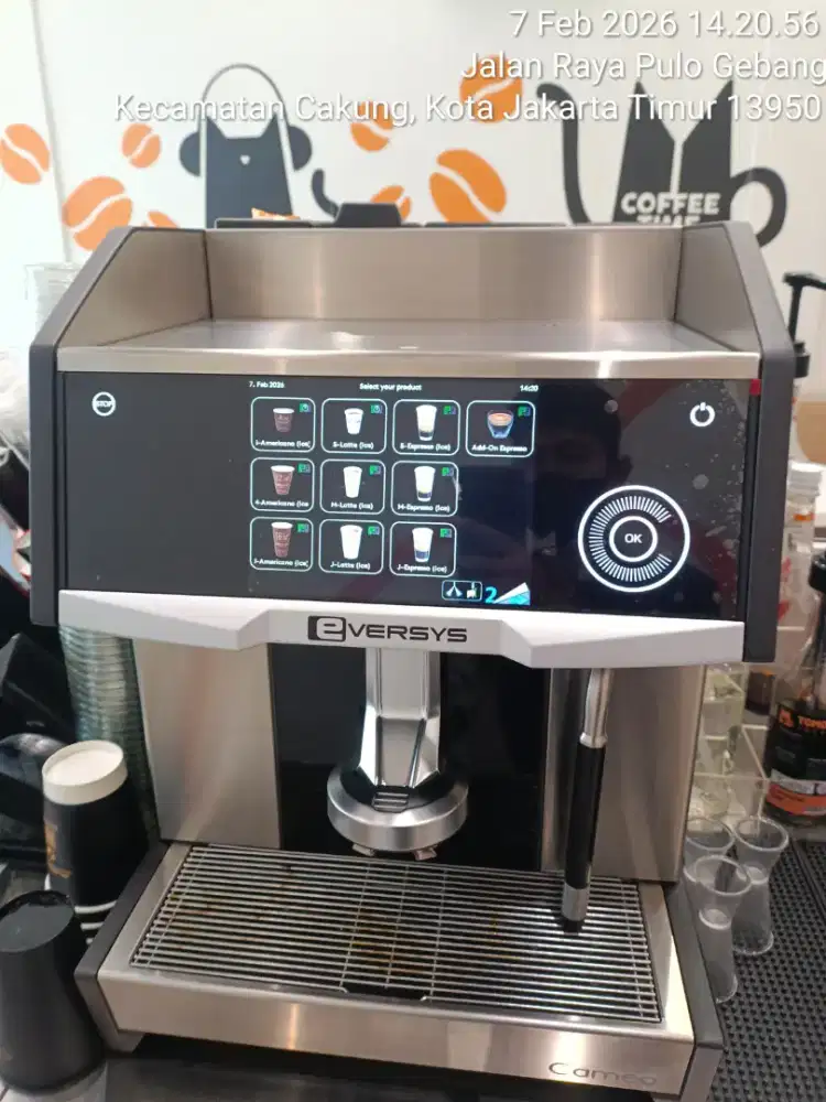 mesin kopi automatic coffee machine eversys cameo c2 bekas