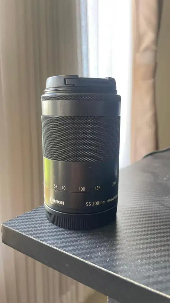 jual lensa canon 55-200m IS macro 1.0m/3.3ft