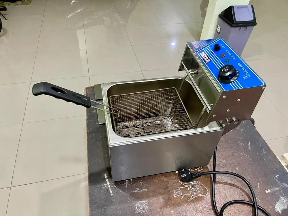 Getra electric fryer atau boiler deep fryer Kaya baru