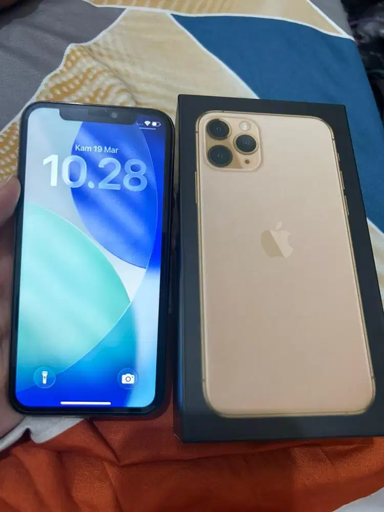 Iphone 11pro 64gb inter gold