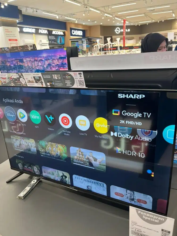 Sharp Google tv 43