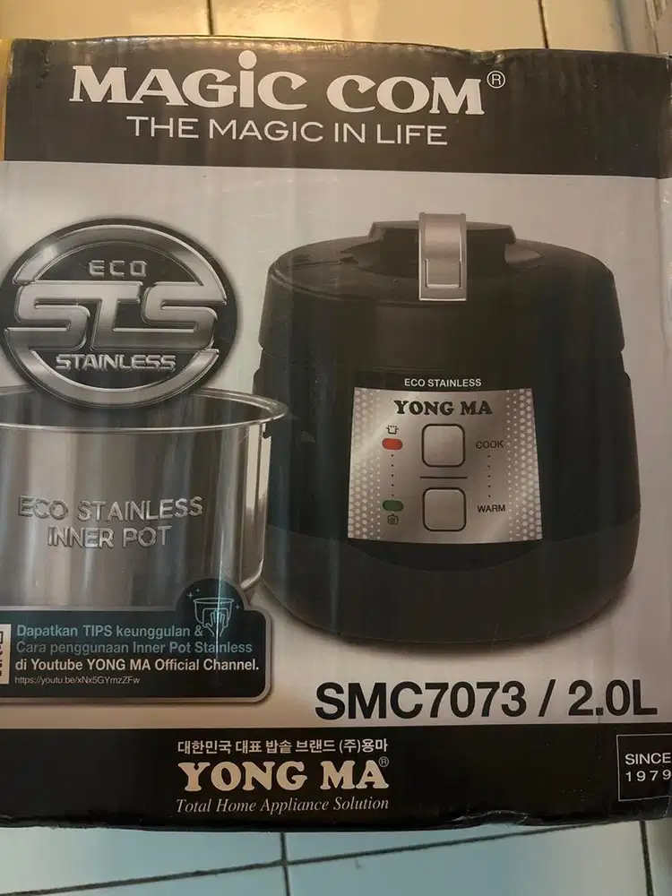Jual Magic Com Yong Ma - SCM7073 / 2 L